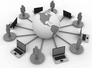 Graphic Image of Virtual Team Network