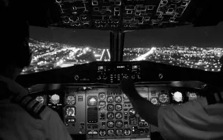 Commercial Aircraft Cockpit Dogged By Laser Beam During Night Flight