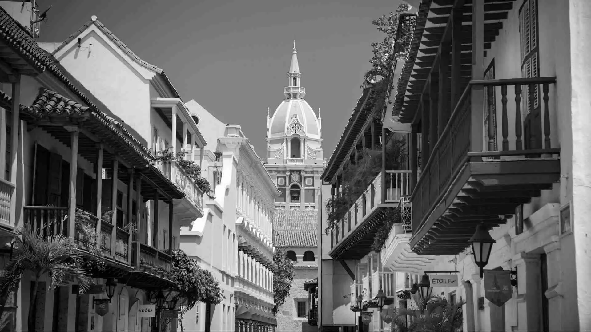 Downtown Cartagena Colombia
